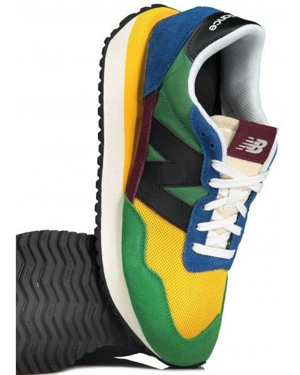 green yellow trainers