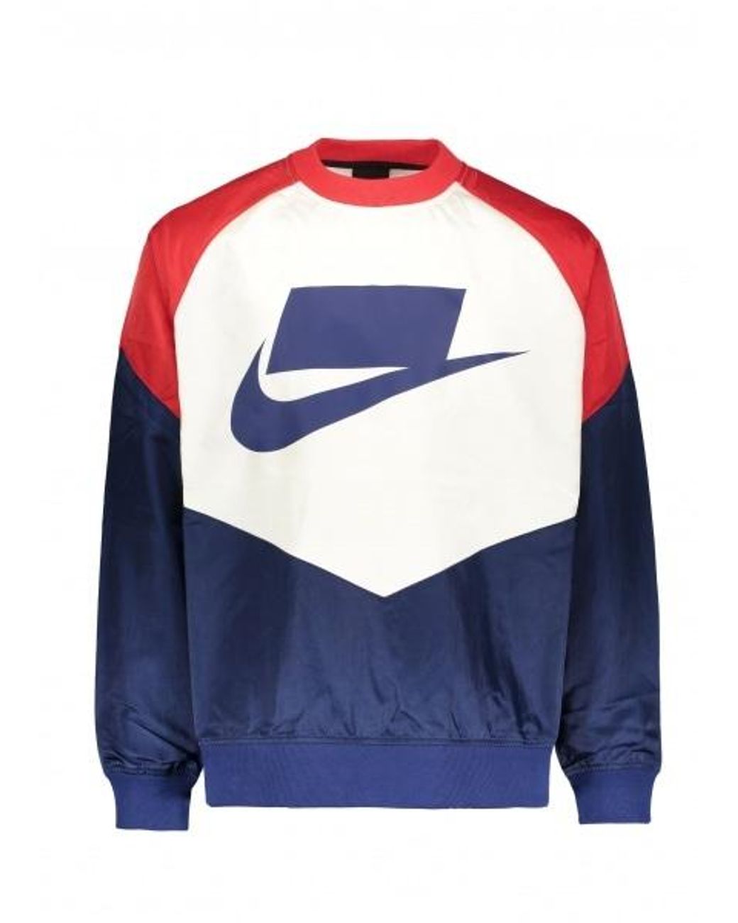 Nike Nsw Nsp Crew in Blue/Red (Blue) for Men | Lyst