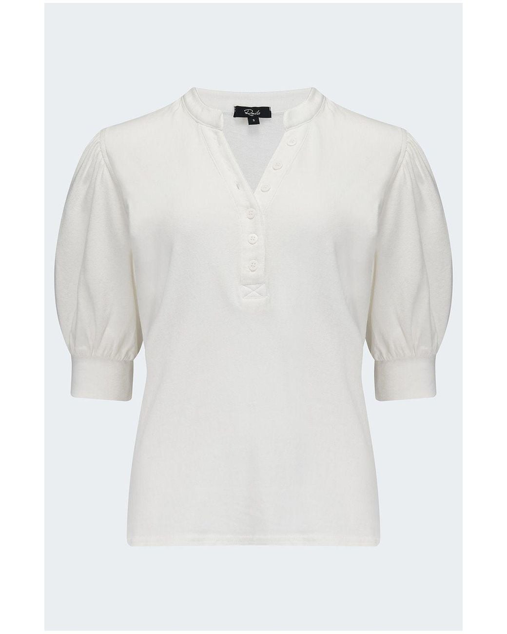 Rails White Jewel Top