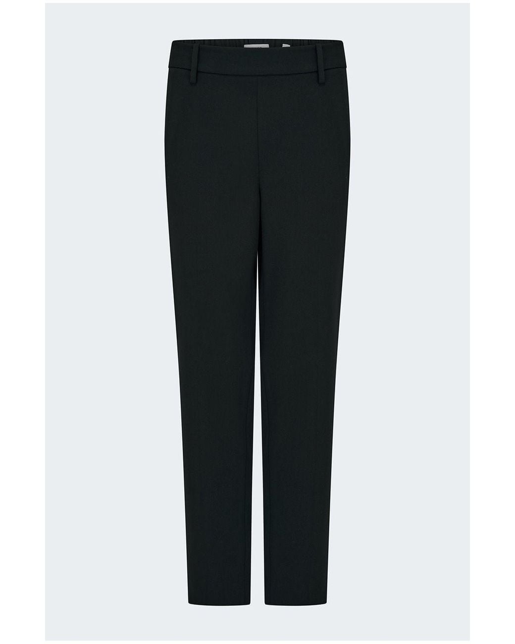 Vince Black Mid Rise Tapered Pull On Pant