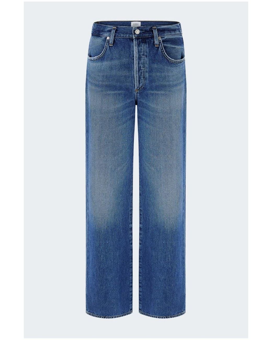 Citizens of Humanity Blue Annina High Rise Wide Leg