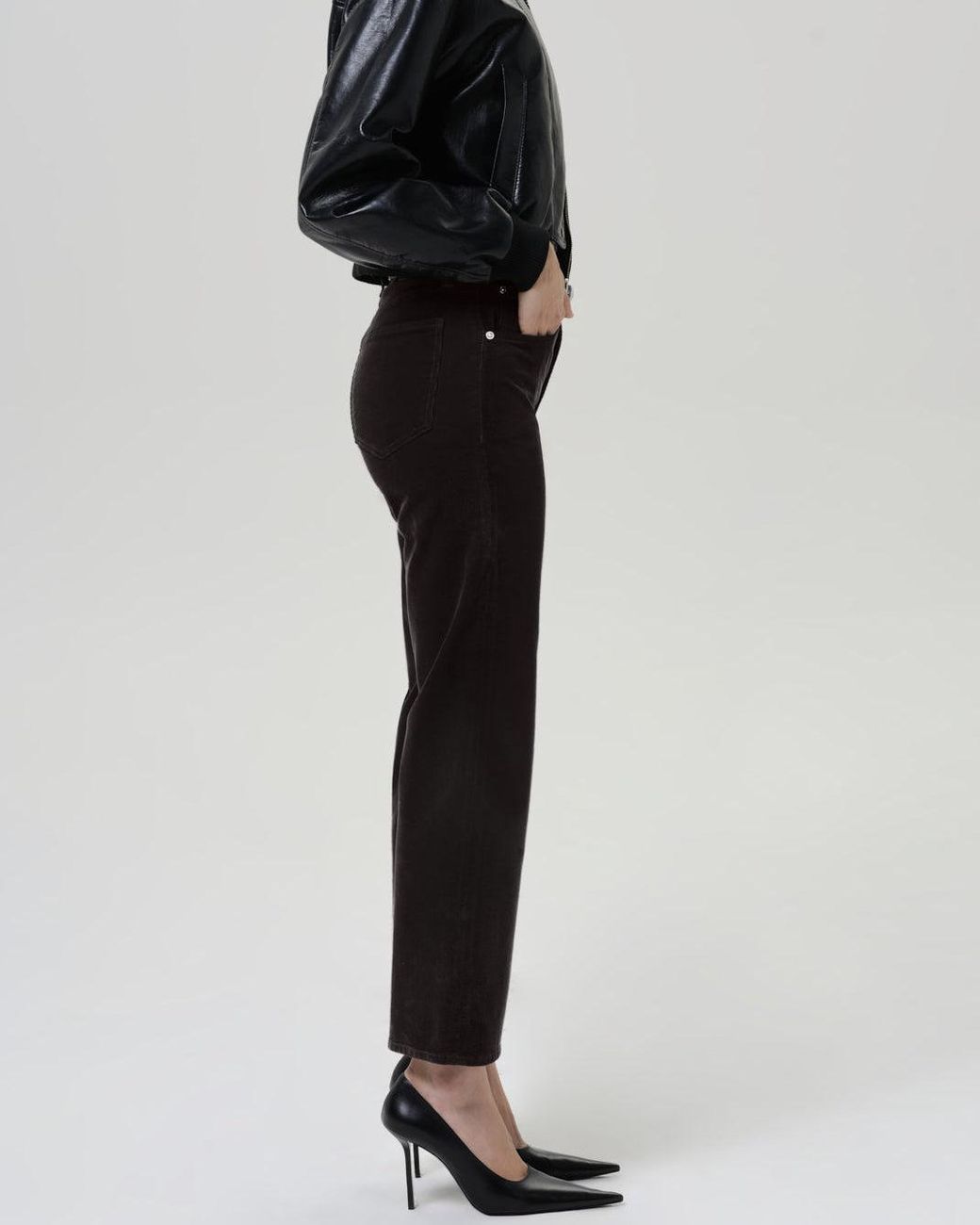 Citizens of Humanity Black Palma 30 Straight Jean