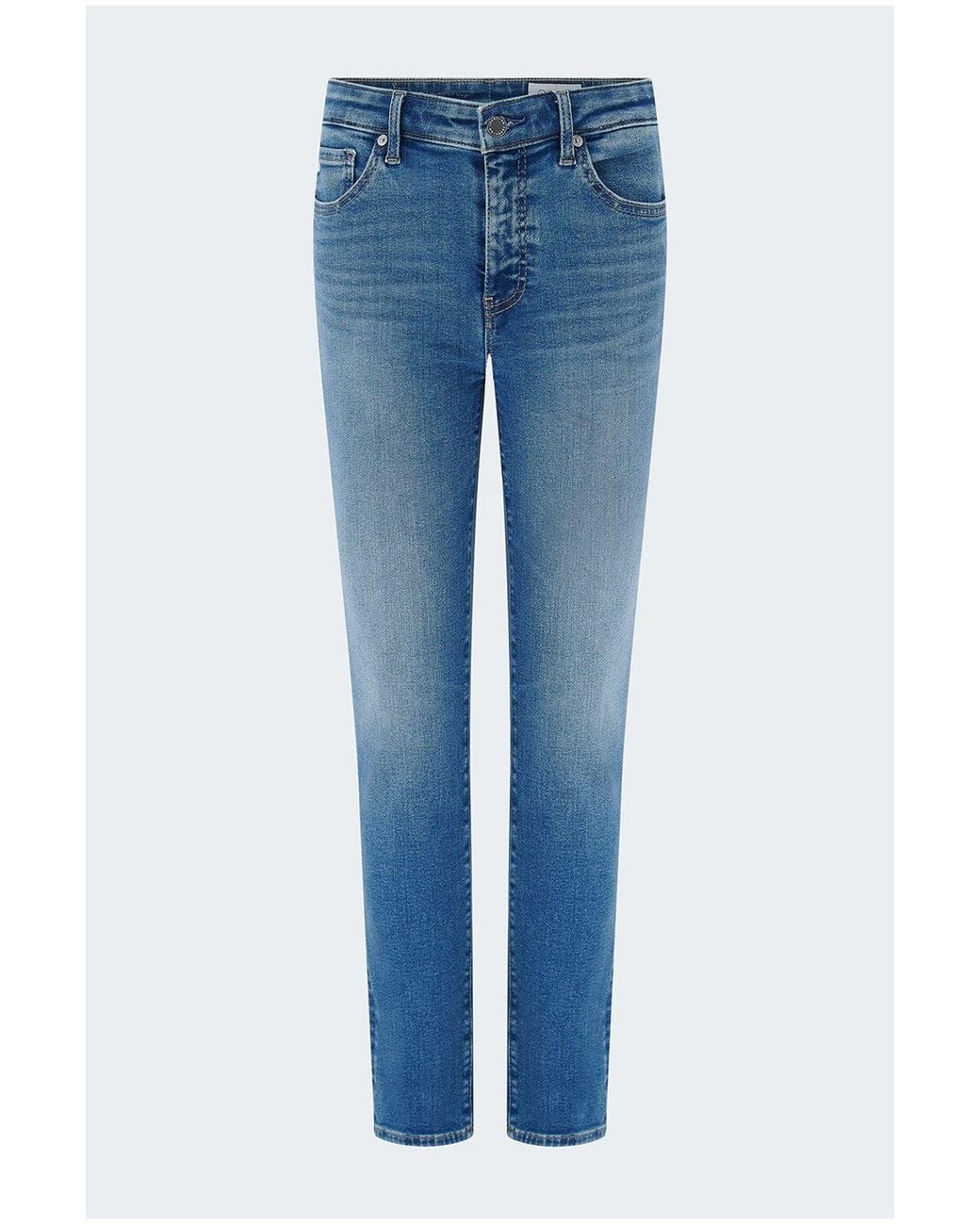 AG Jeans Blue Mari Straight Jean