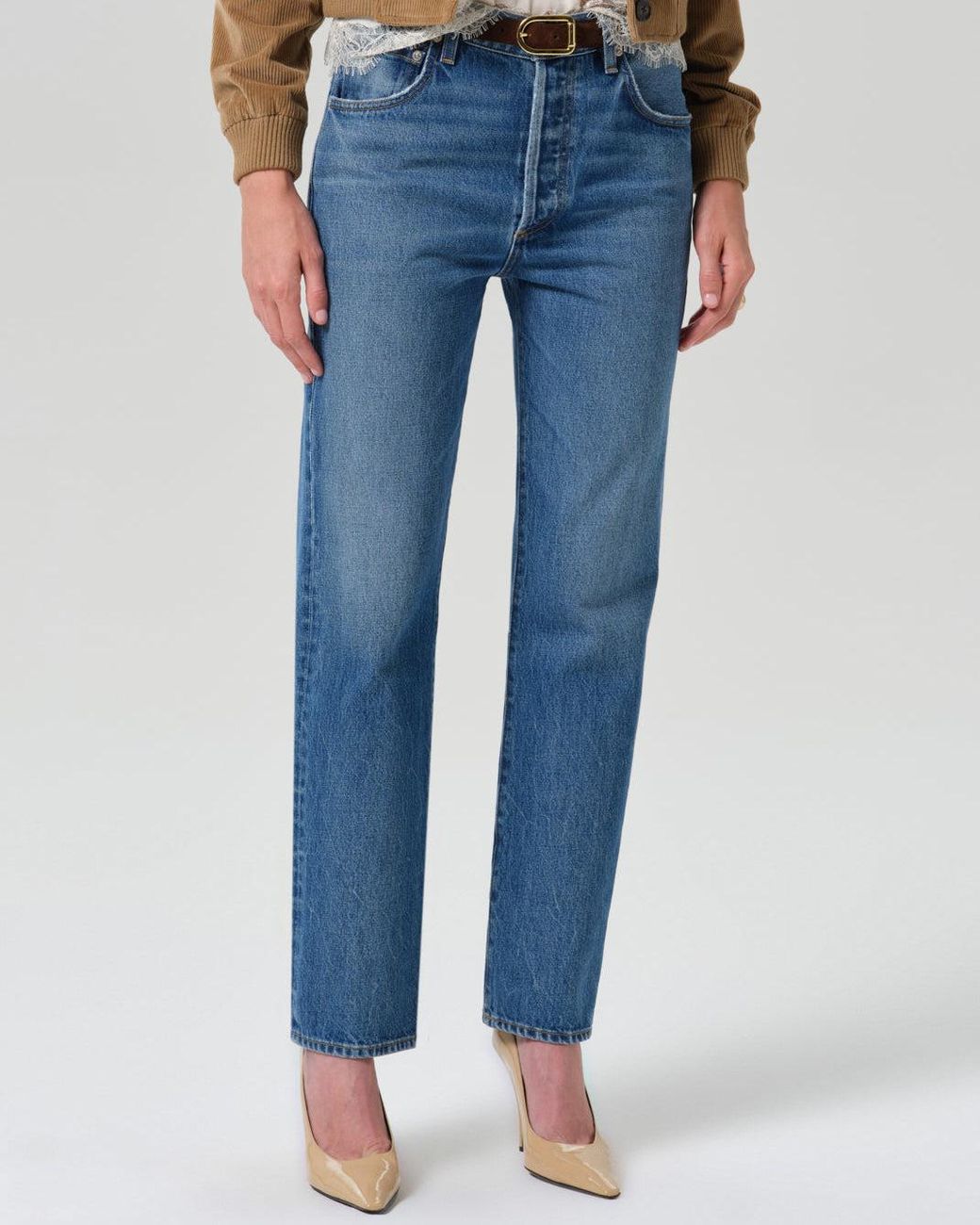Citizens of Humanity Blue 90S French Straight Jean