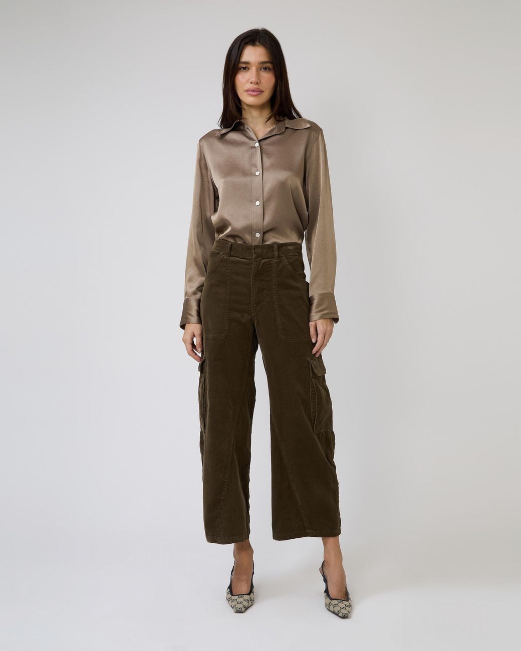 Citizens of Humanity Green Thassos Utility Pant