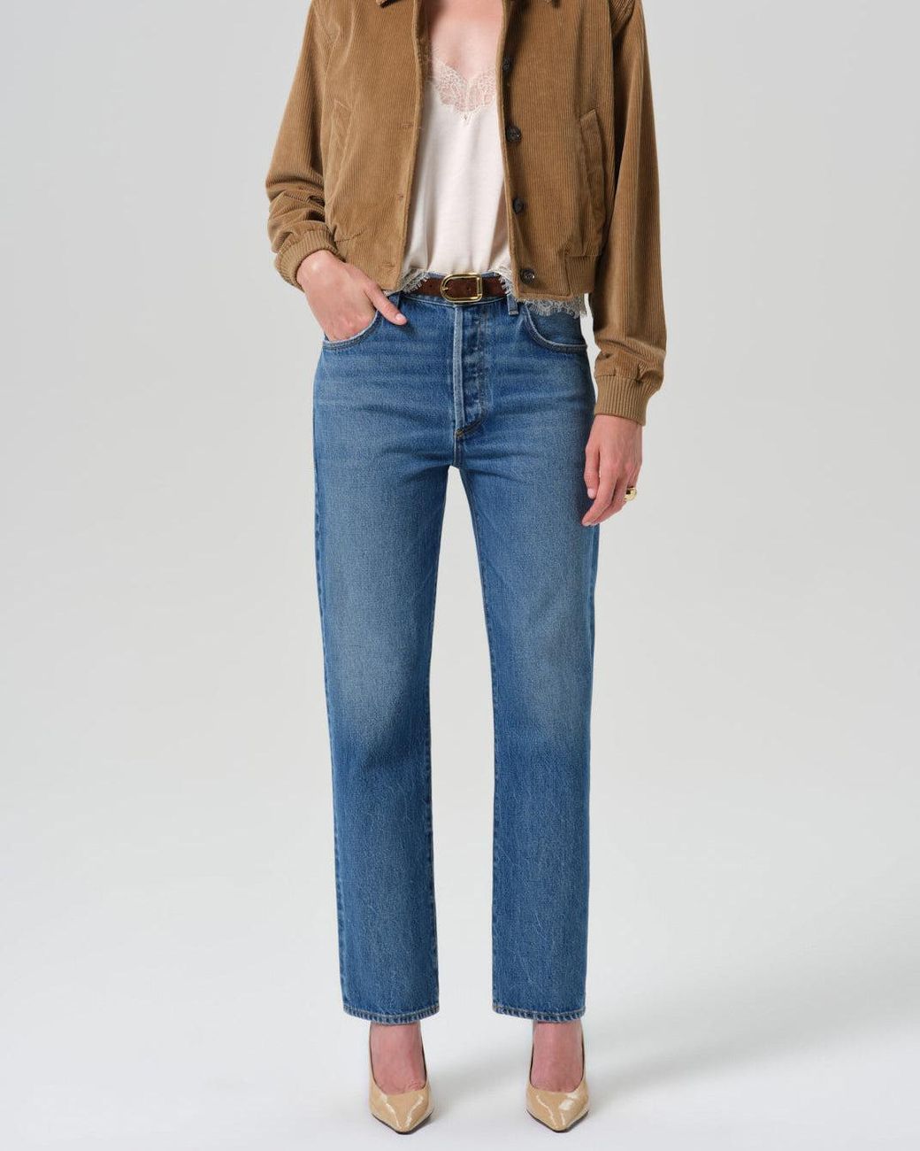 Citizens of Humanity Blue 90S French Straight Jean