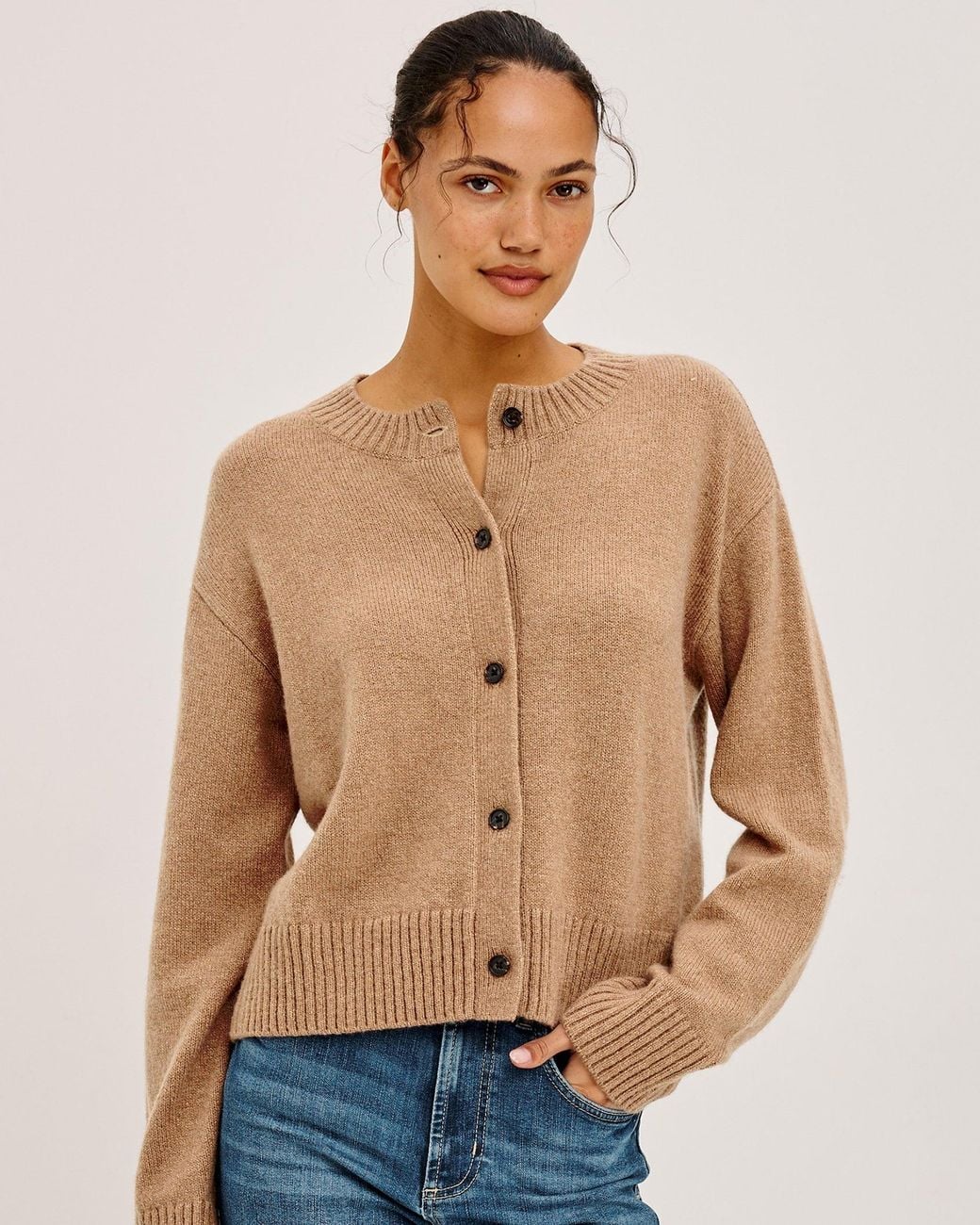 Rails Natural Carre Cardigan