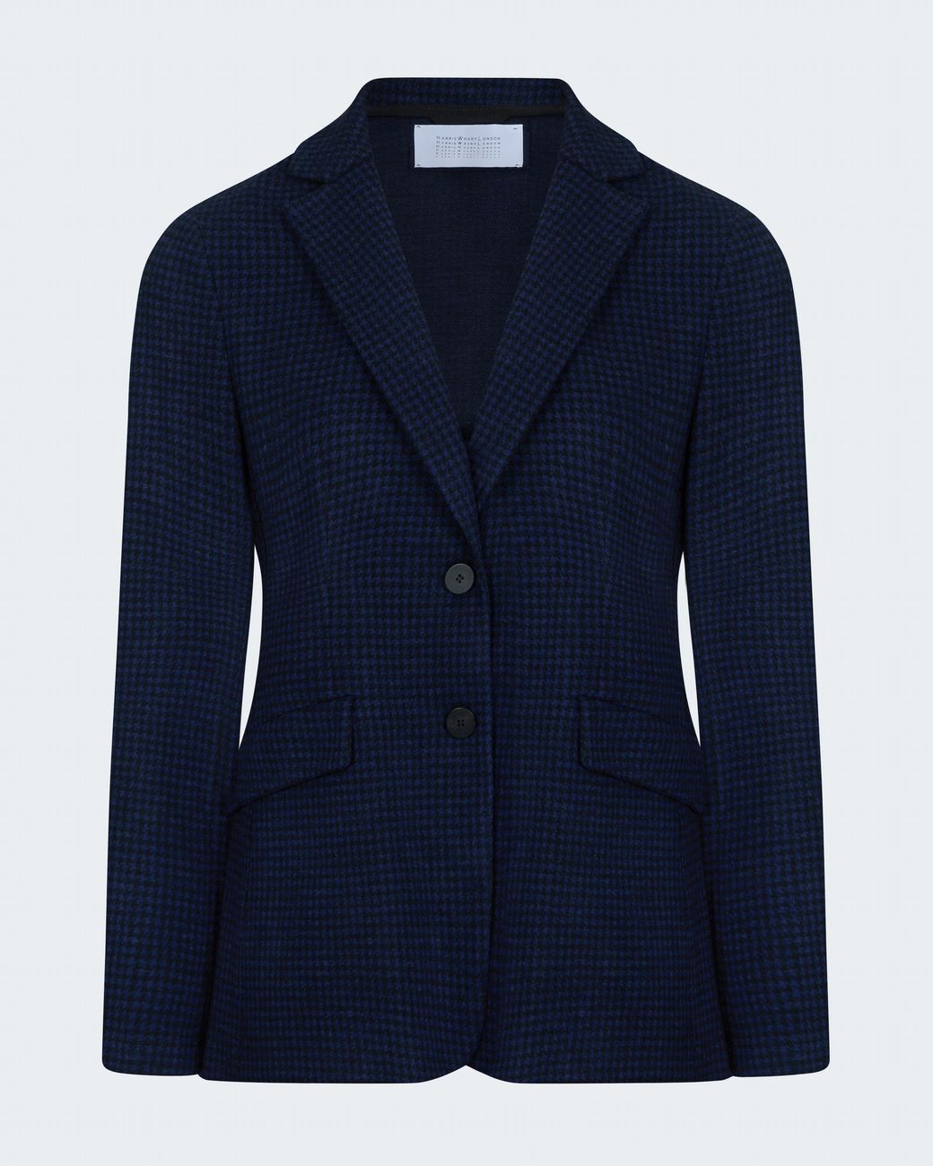 Harris Wharf London Blue Hacking Jacket