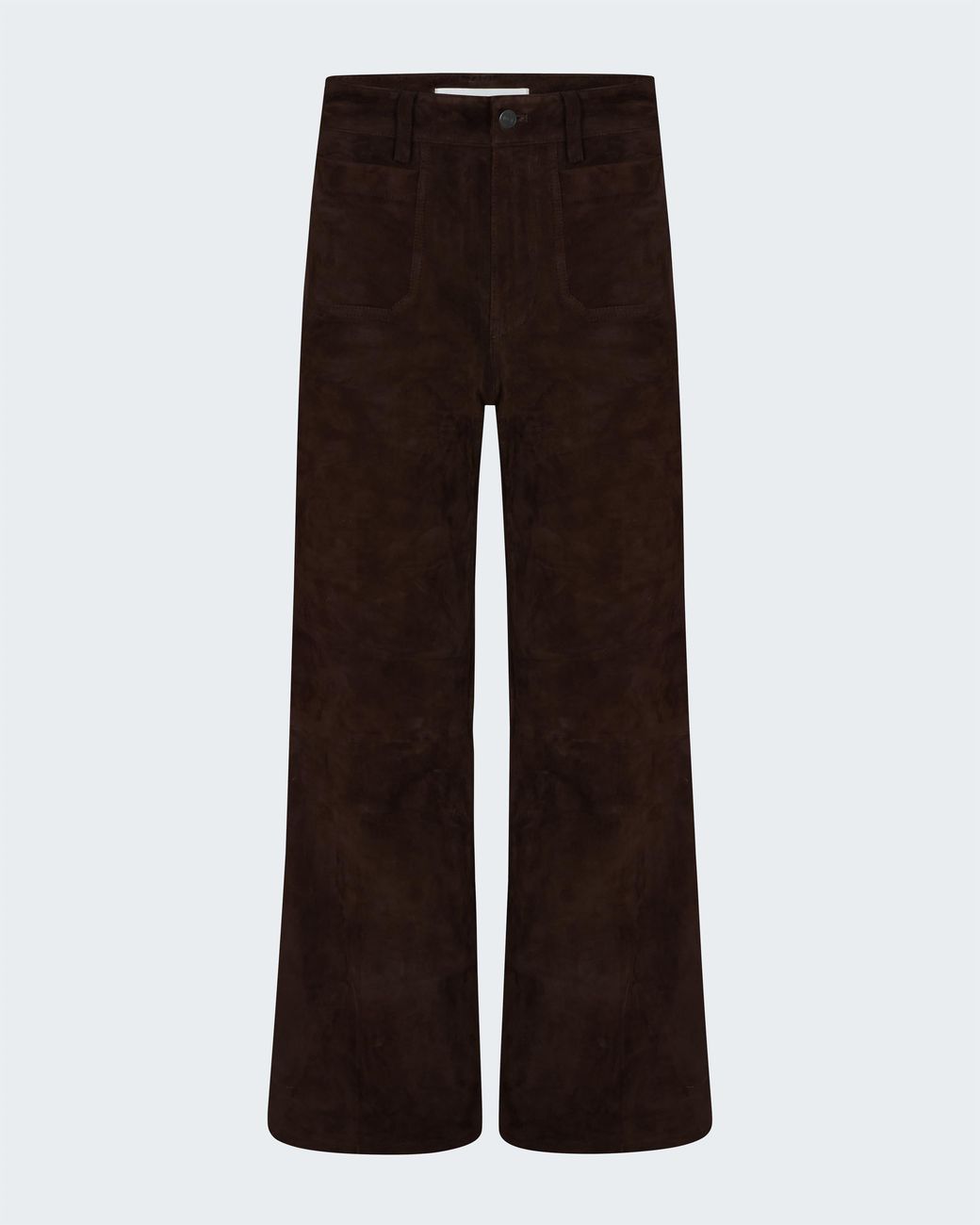FRAME Brown Le Slim Palazzo With Modernist Pockets