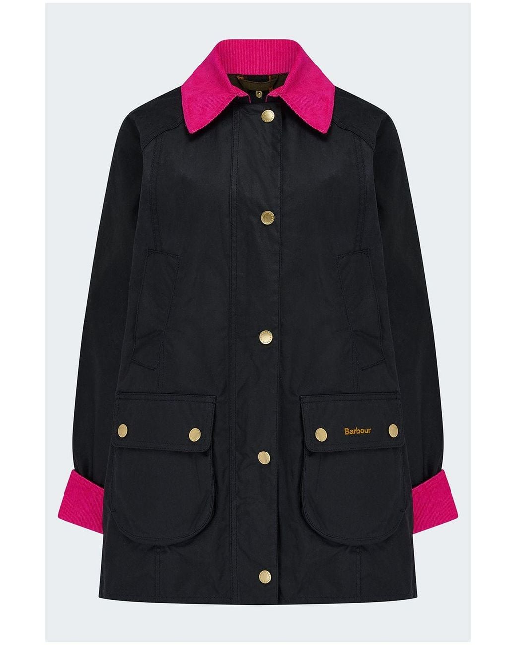Barbour Black Icons Modern Beadnell Wax Jacket