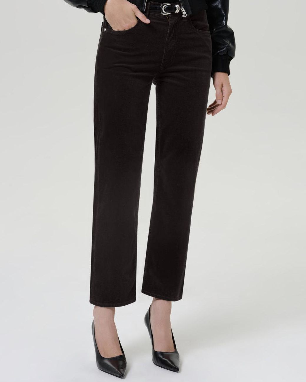 Citizens of Humanity Black Palma 30 Straight Jean