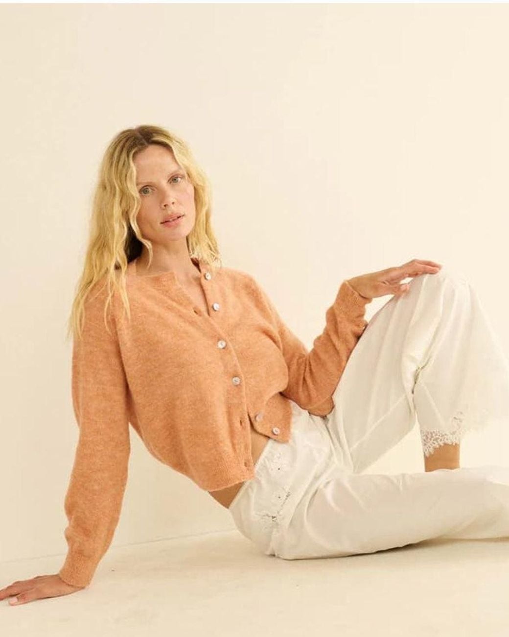 Doen Natural Petra Cardigan