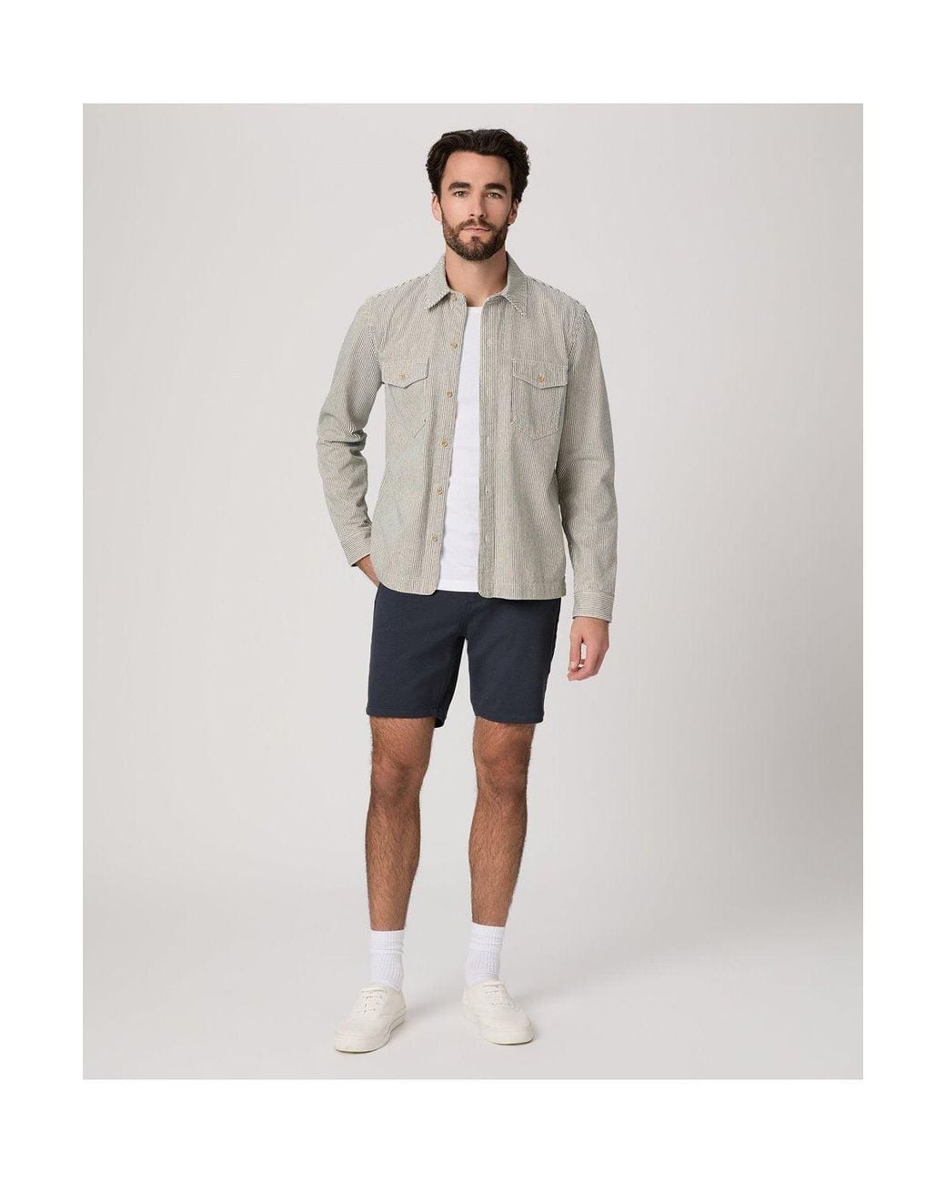 PAIGE White Rickson Short for men
