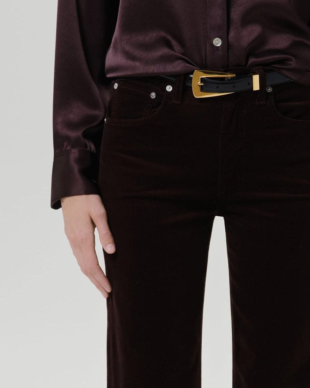 Citizens of Humanity Black Palma 30 Straight Jean