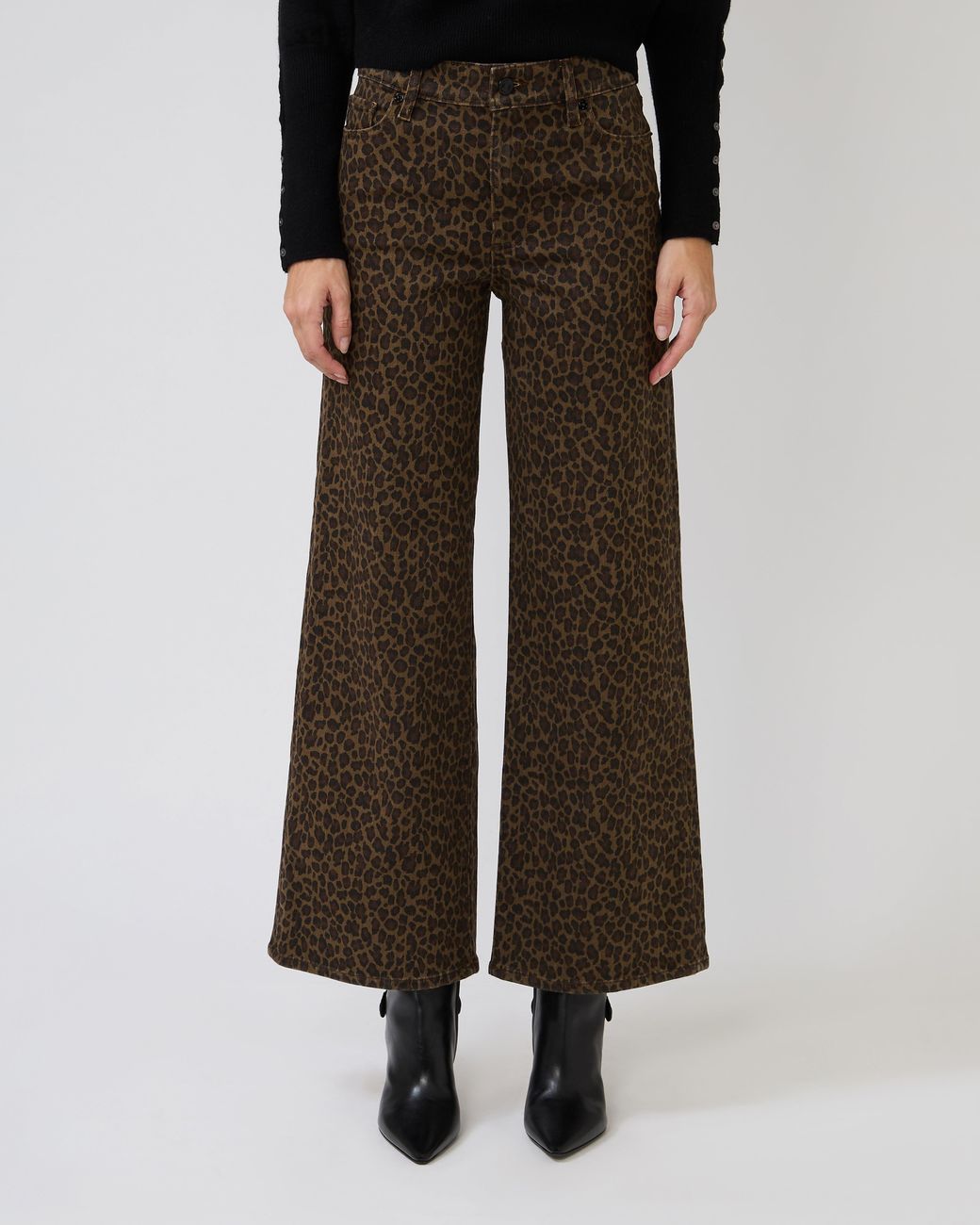FRAME Brown Le Slim Palazzo