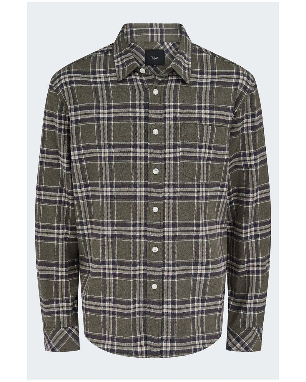 PAIGE Gray Jace Shirt for men