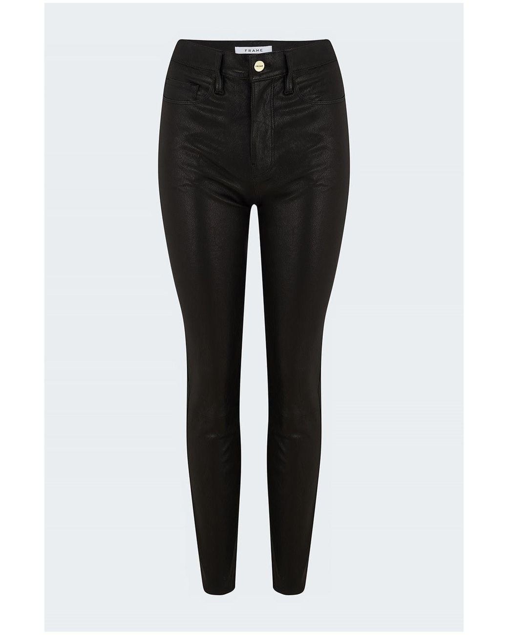 FRAME Black Le Sylvie Straight Jean
