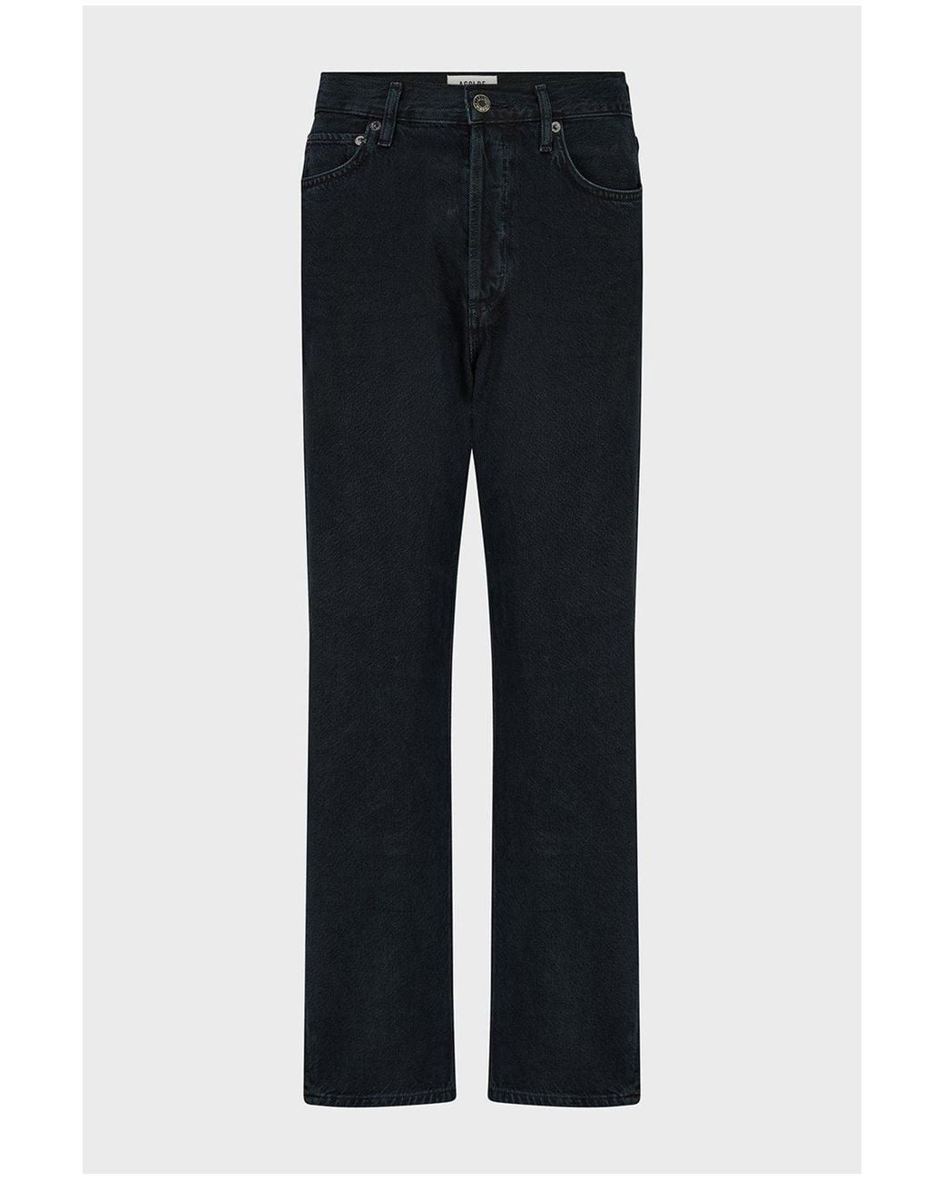 Agolde Black 90's Pinch Waist Jean