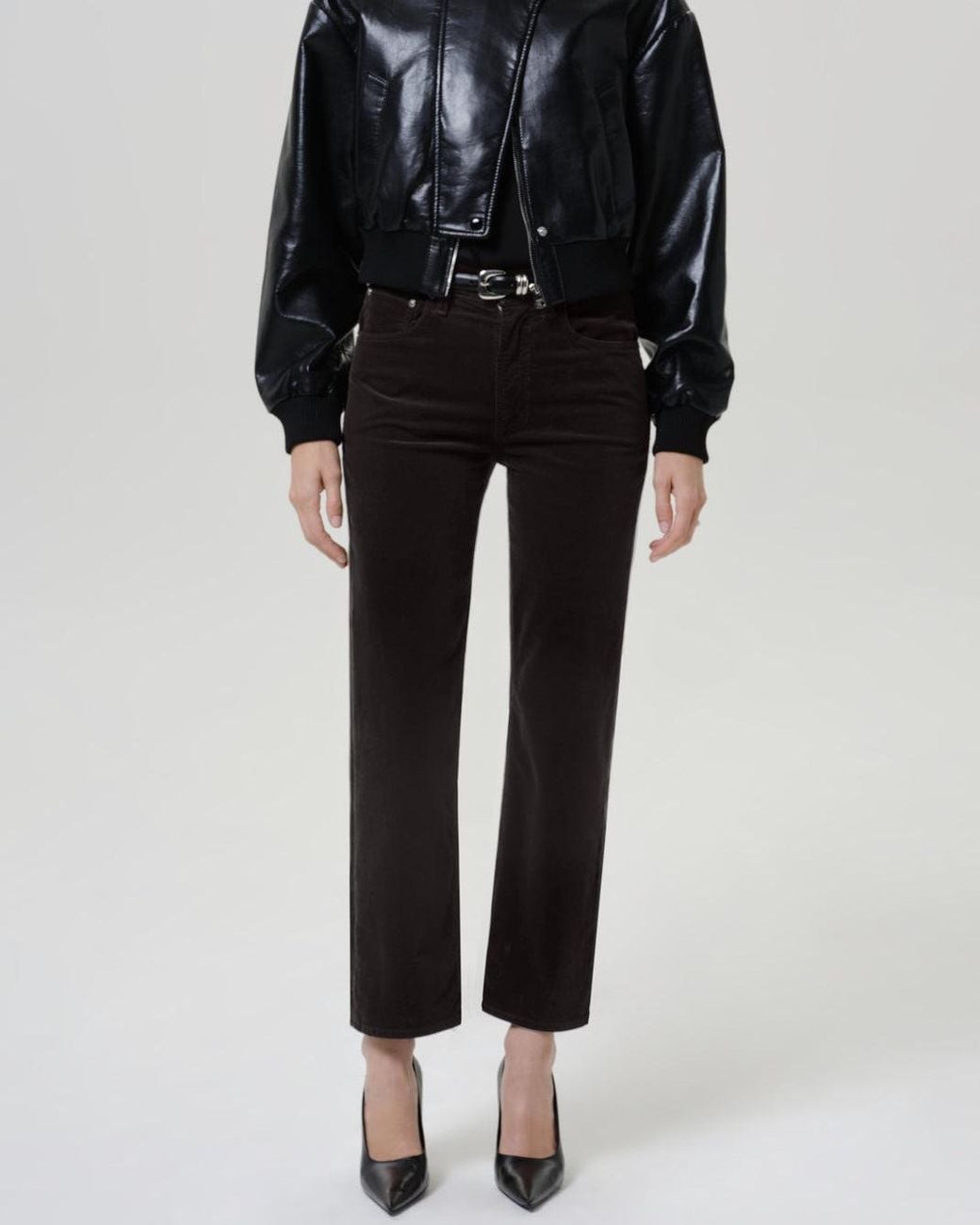Citizens of Humanity Black Palma 30 Straight Jean