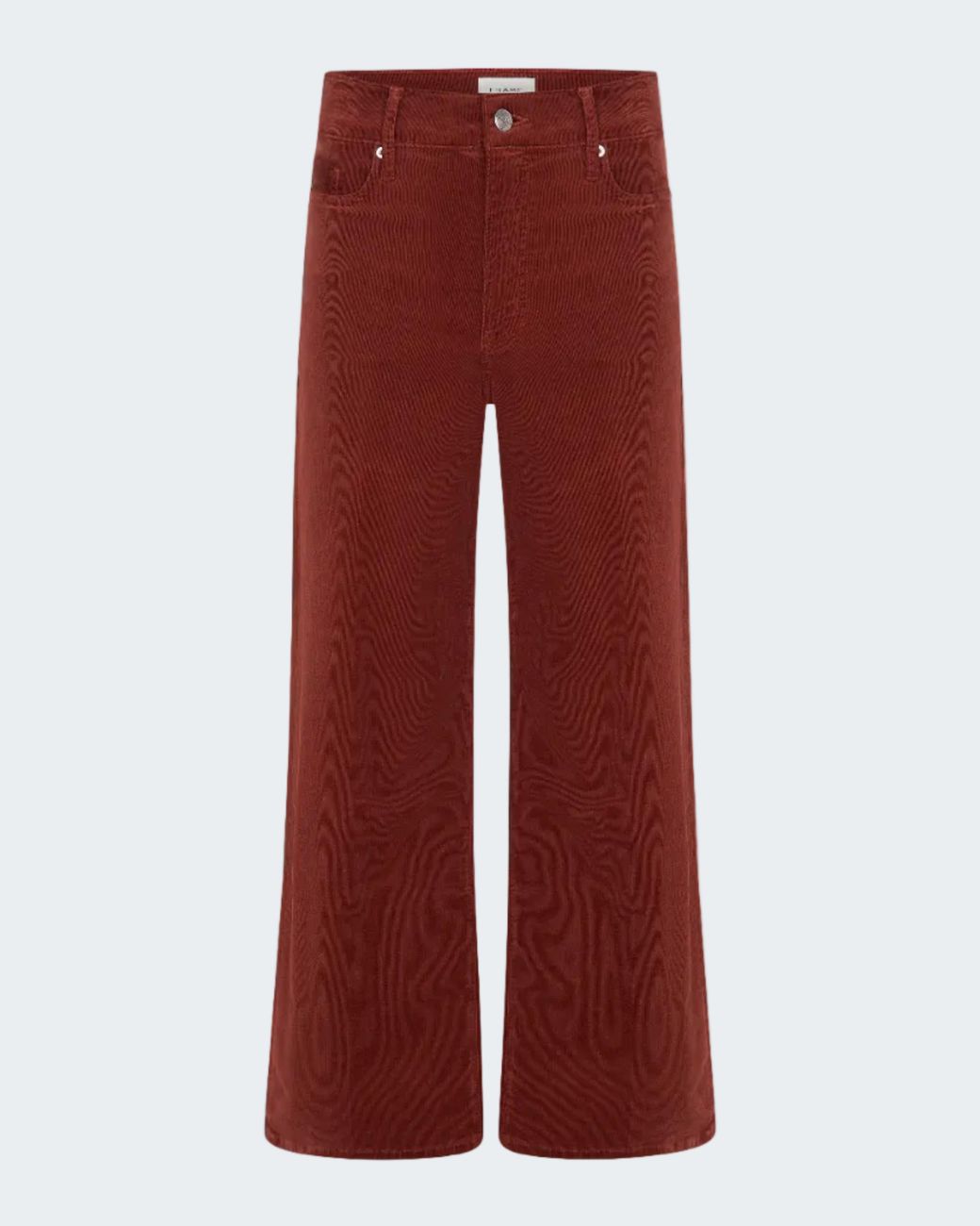 FRAME Red Wide Leg Le Slim Palazzo