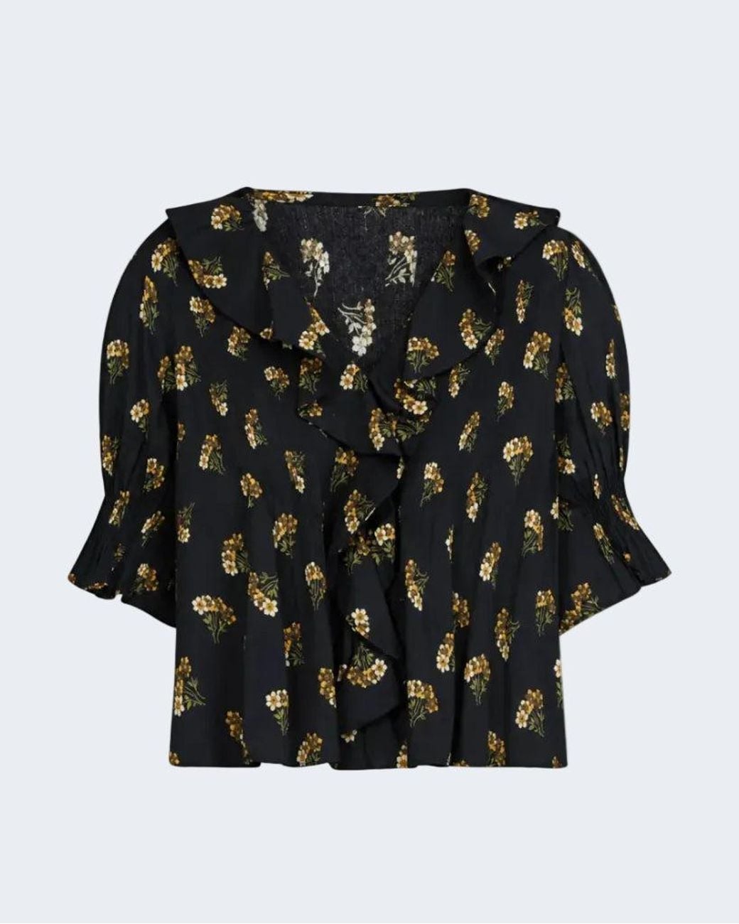 Doen Black Henri Top