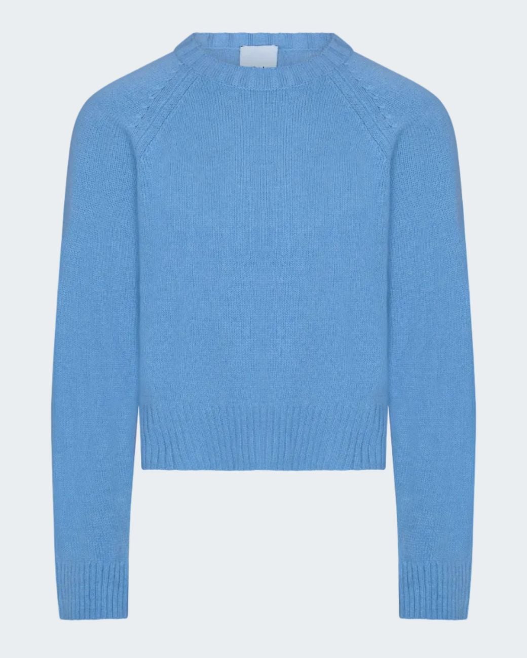 Allude Blue Crew Neck Sweater