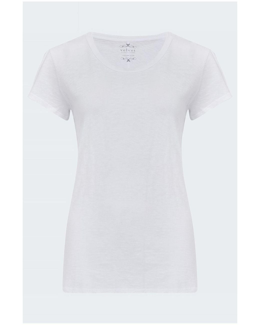 Velvet By Graham & Spencer White Odelia T-Shirt