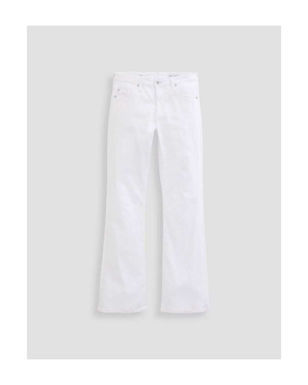 AG Jeans White Angel Flared Jean