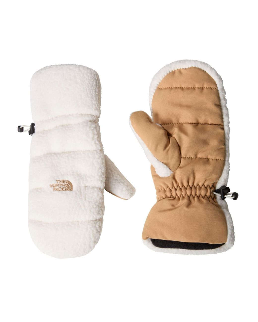 The North Face Cragmont Fleece Mittens in Natural for Men | Lyst
