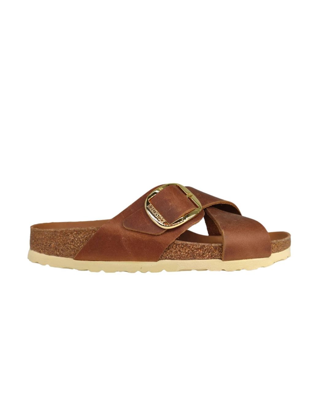 Birkenstock Siena Big Buckle Sandals Cognac in Brown Lyst UK