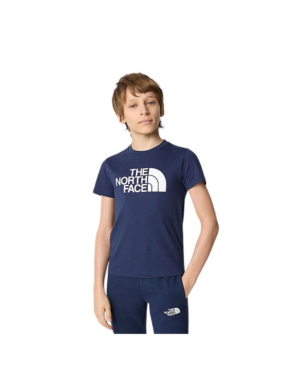 The North Face T Shirt Easy Junior Summit Blue for Men | Lyst