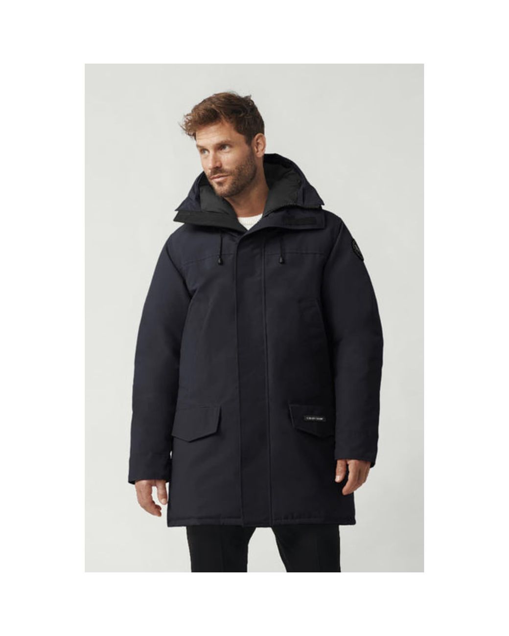 Canada Goose Langford Parka Black Label Navy Herren in Blue for