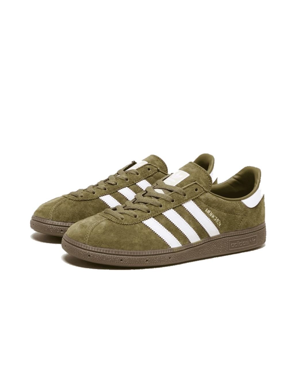 adidas Olive & Gold Metallic Shoes for Men | Lyst