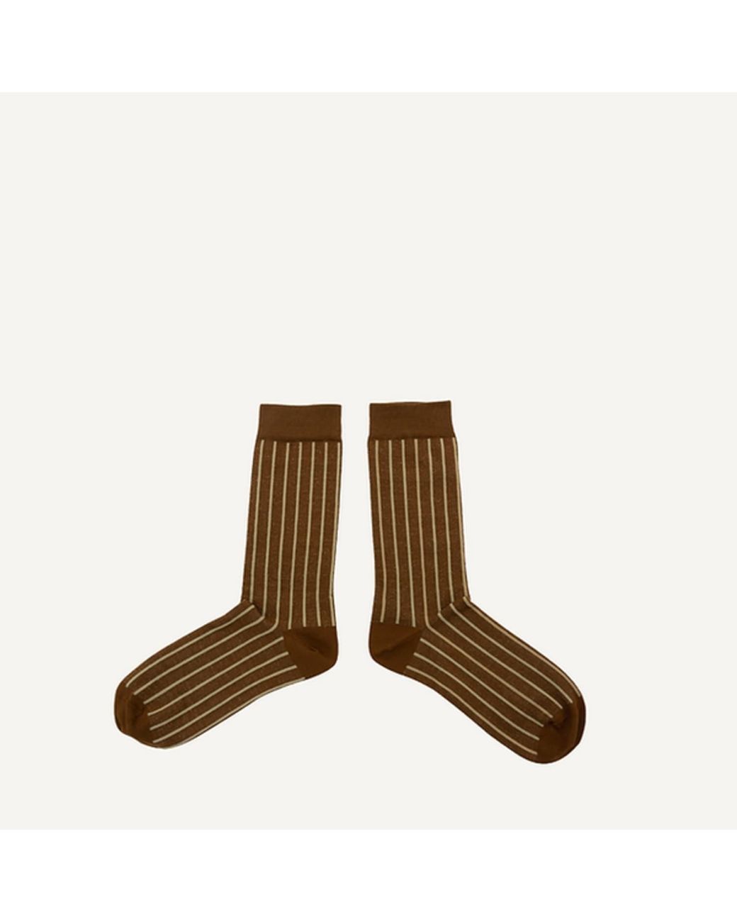 Monk & Anna Socks in Brown Lyst
