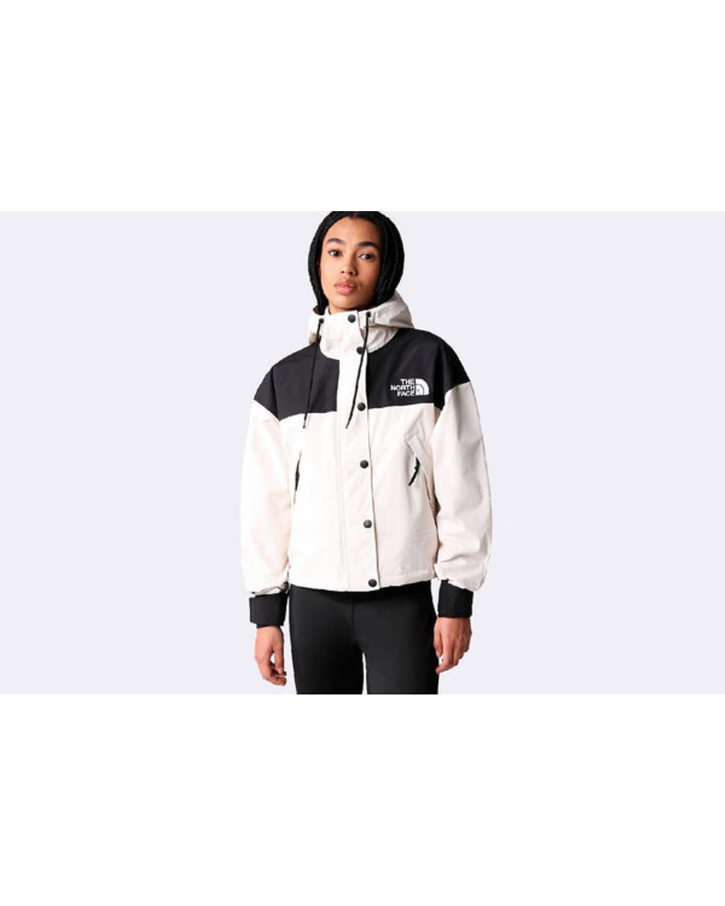 The North Face Wmns Reign On Jacket Gardenia White in Black | Lyst