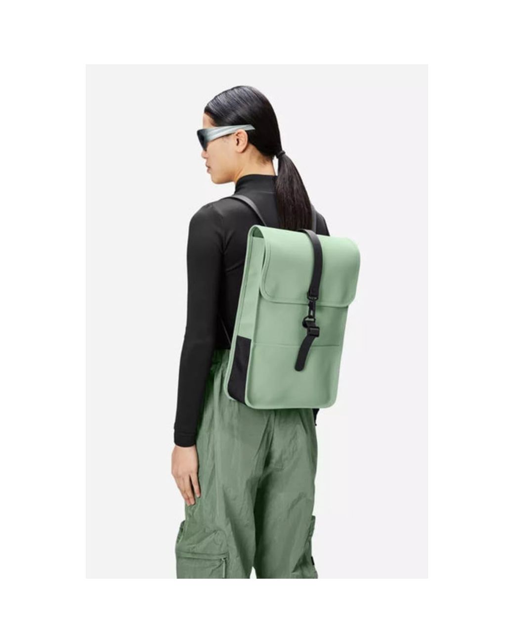 Rains Backpack Mini Green Haze Backpack | Lyst