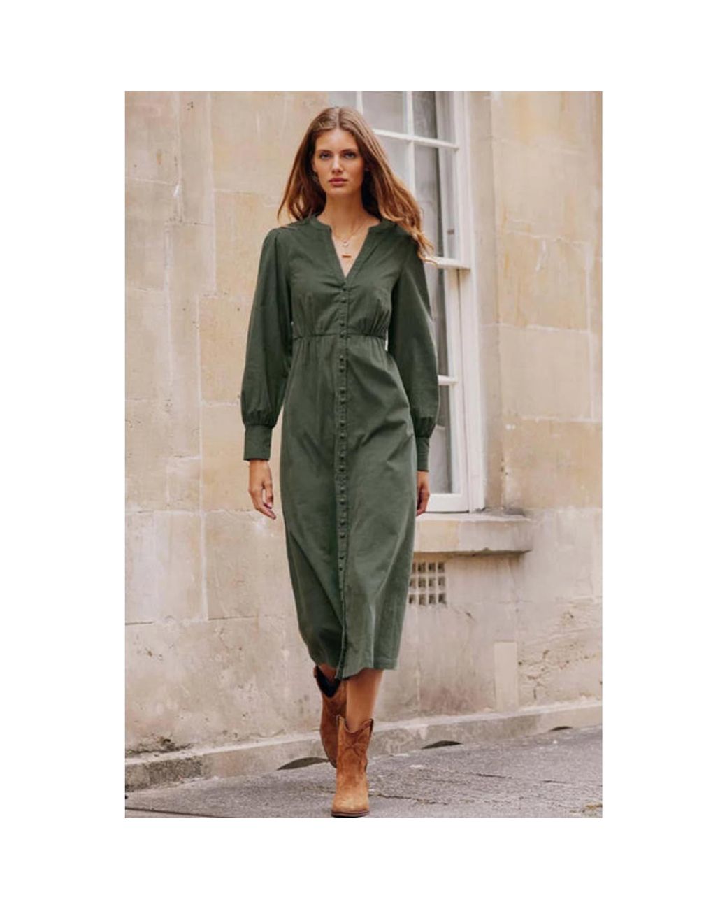Aspiga linen dress sales