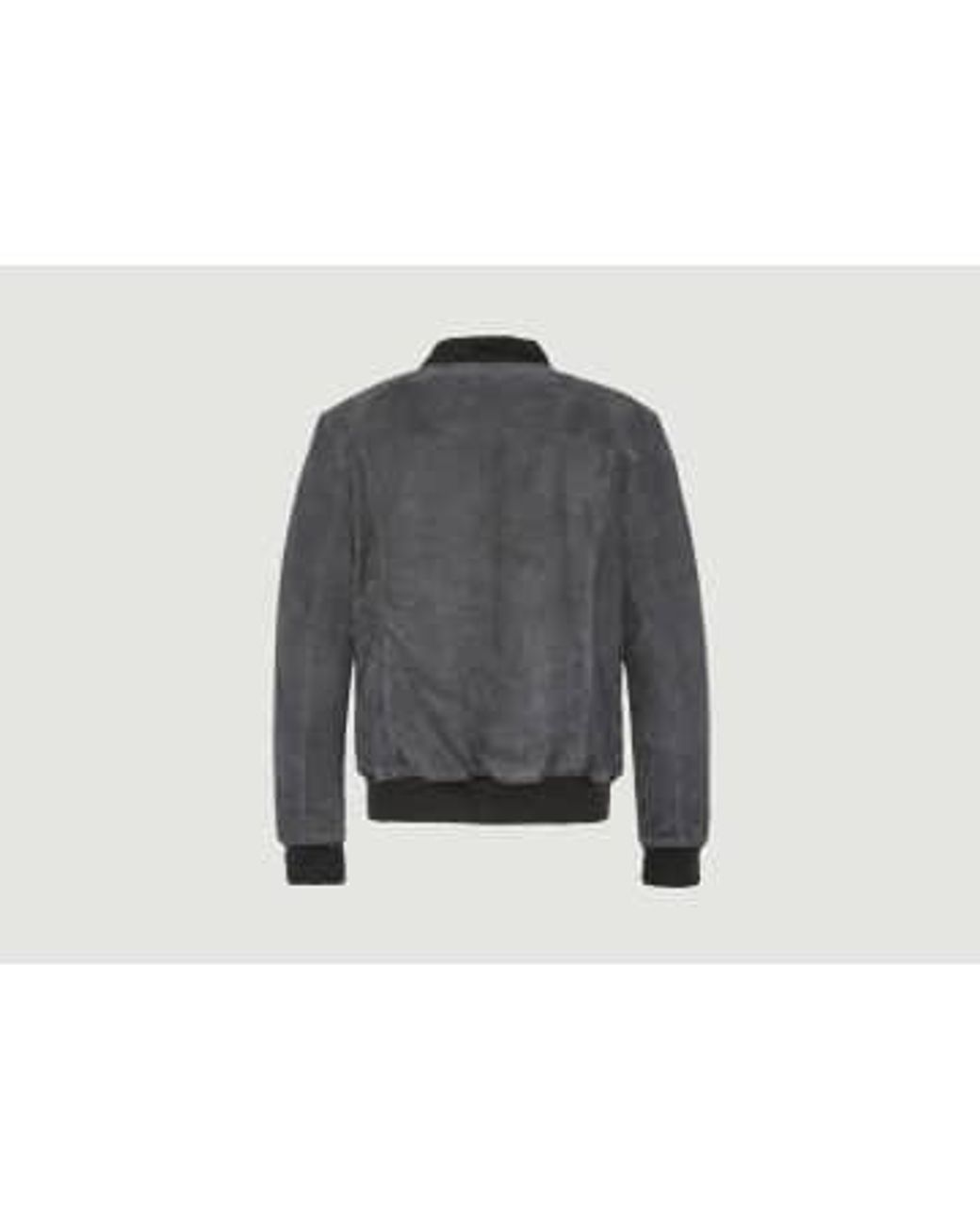 Blouson aviateur en cuir suede LC 300 Schott Nyc pour homme en coloris Bleu Lyst