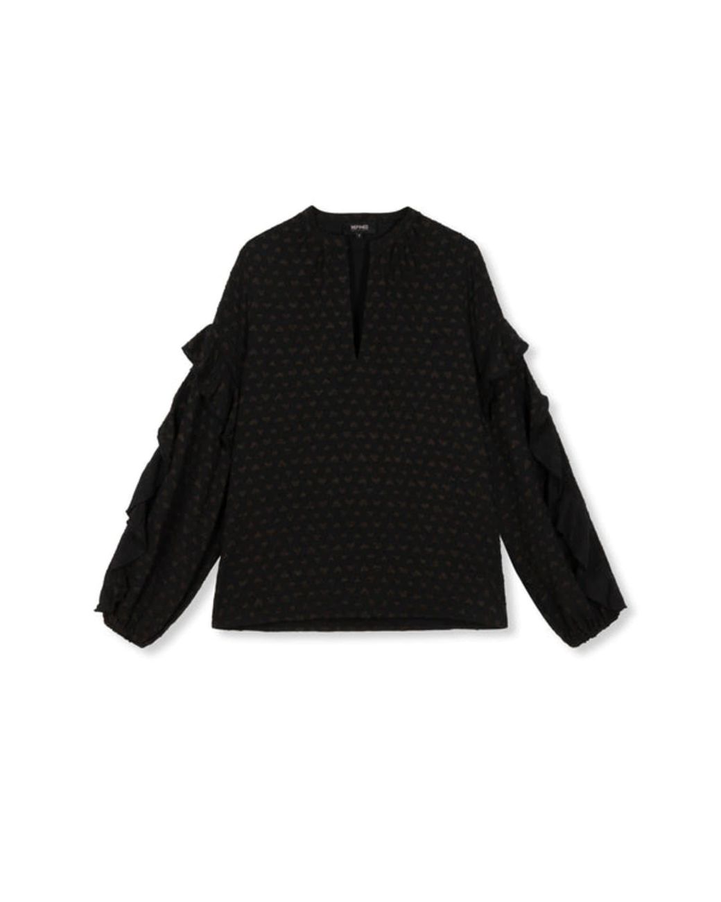 Refined Department | Milaya Blouse in Black | Lyst