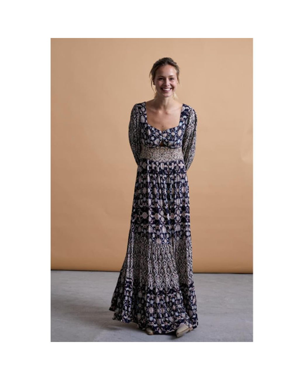 NKN NEKANE Dukkah Maxi Dress in Blue | Lyst