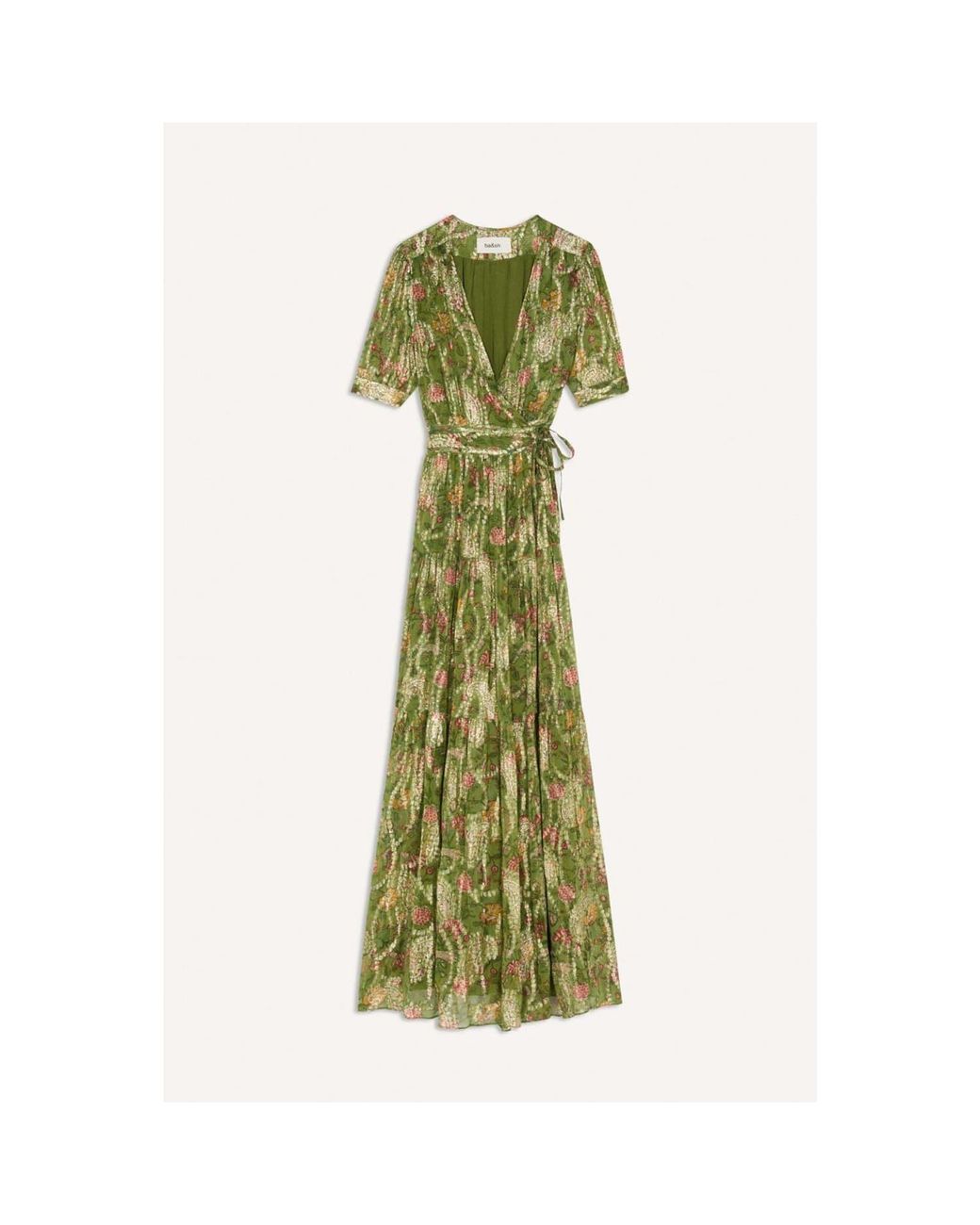 Ba&sh Rubi Dress in Green | Lyst UK