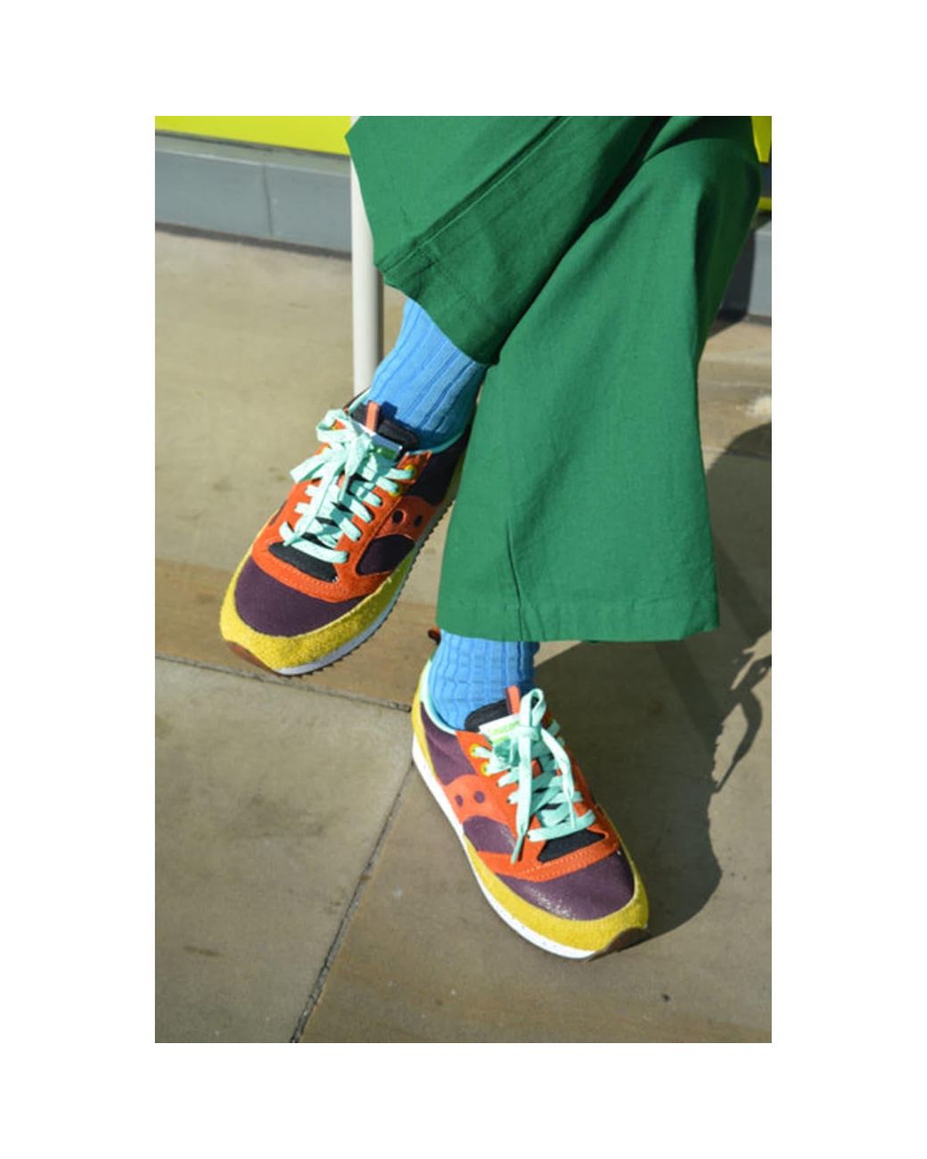 Saucony Jazz 81 Brown Mustard Trainers in Green Lyst