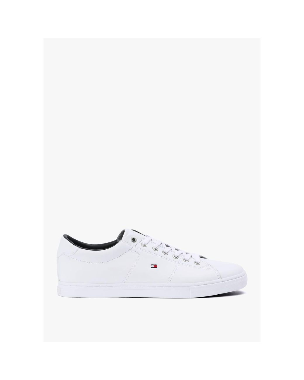 Tommy Hilfiger S Essential Leather Trainers in White for Men Lyst