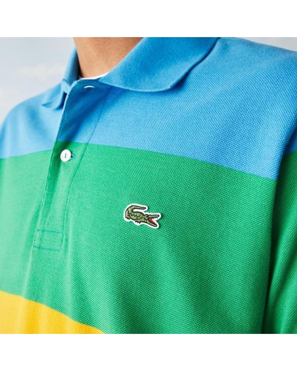 Lacoste polo righe Clearance