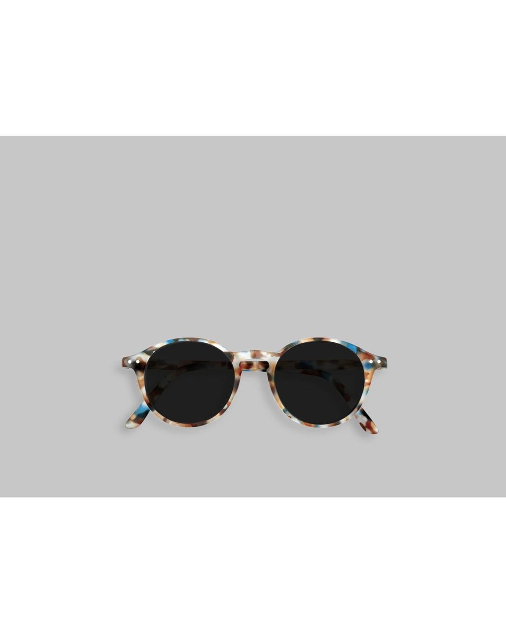 Izipizi Round Sunglasses D in Black for Men | Lyst