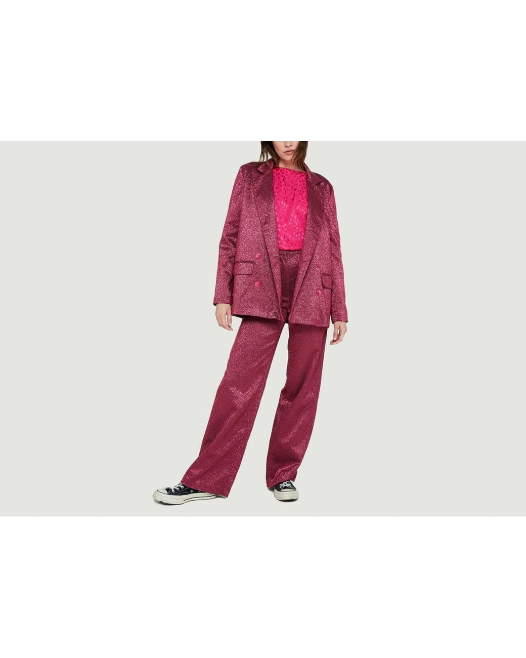 Modetrotter Valeria Glacis Jacket in Red | Lyst