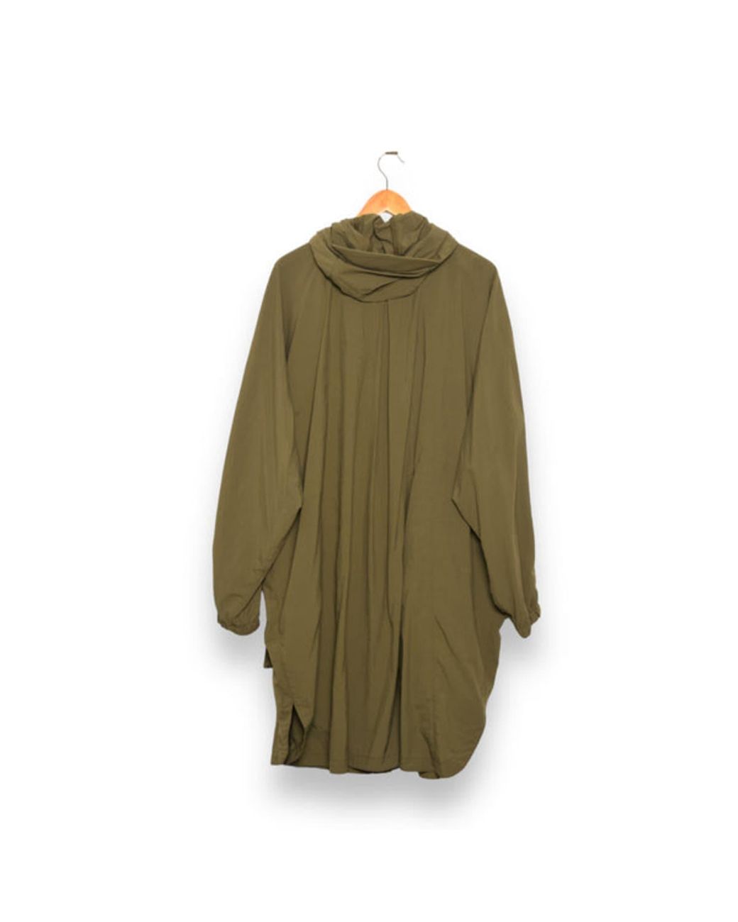 YMC Pala Poncho Hooded Coat Olive in Green for Men | Lyst