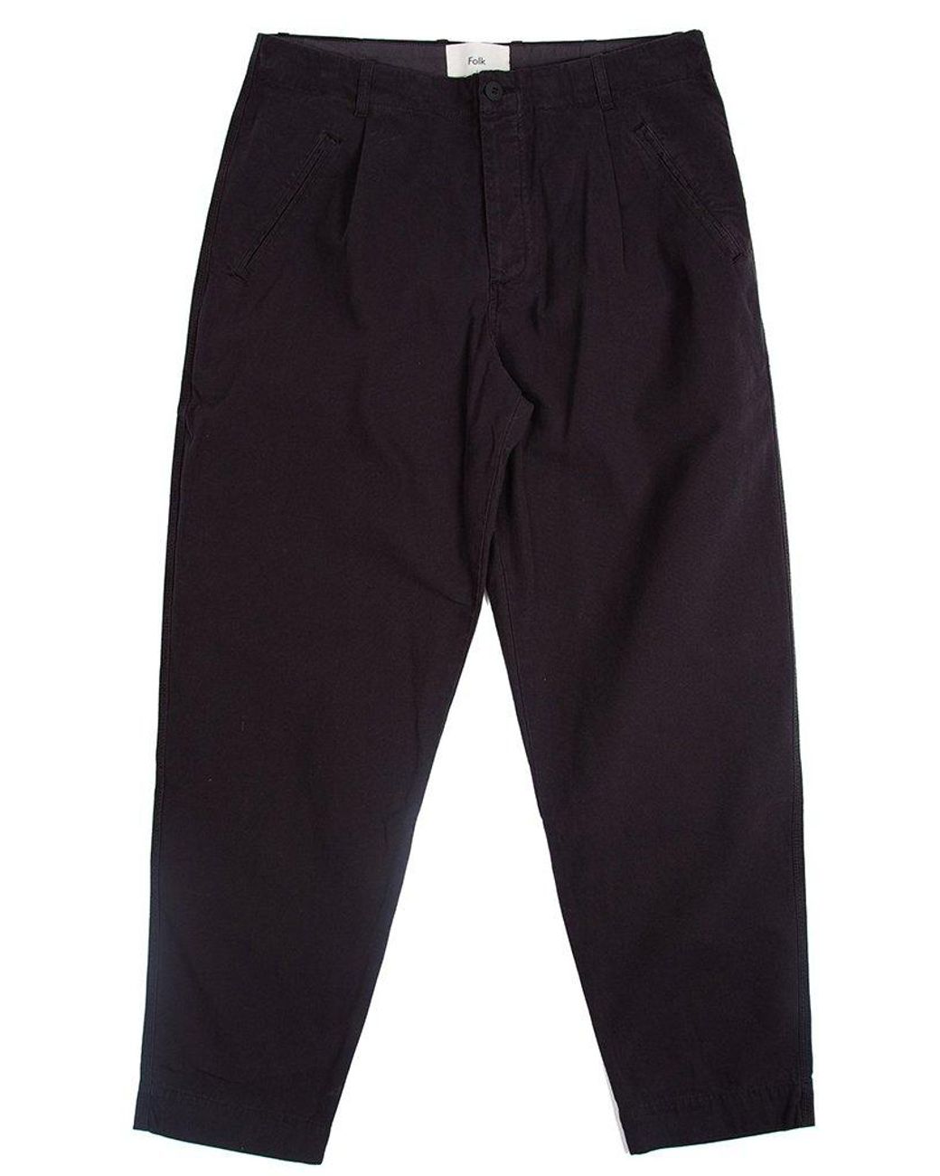 Folk Assembly Trousers In Black for Men - Lyst