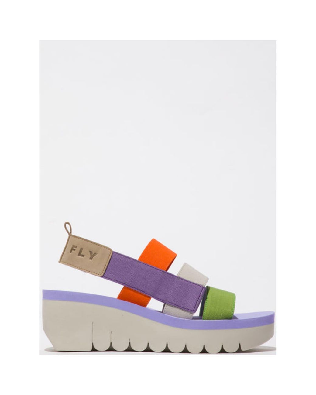 Fly London Multicolour Yere847 Sandals in White | Lyst