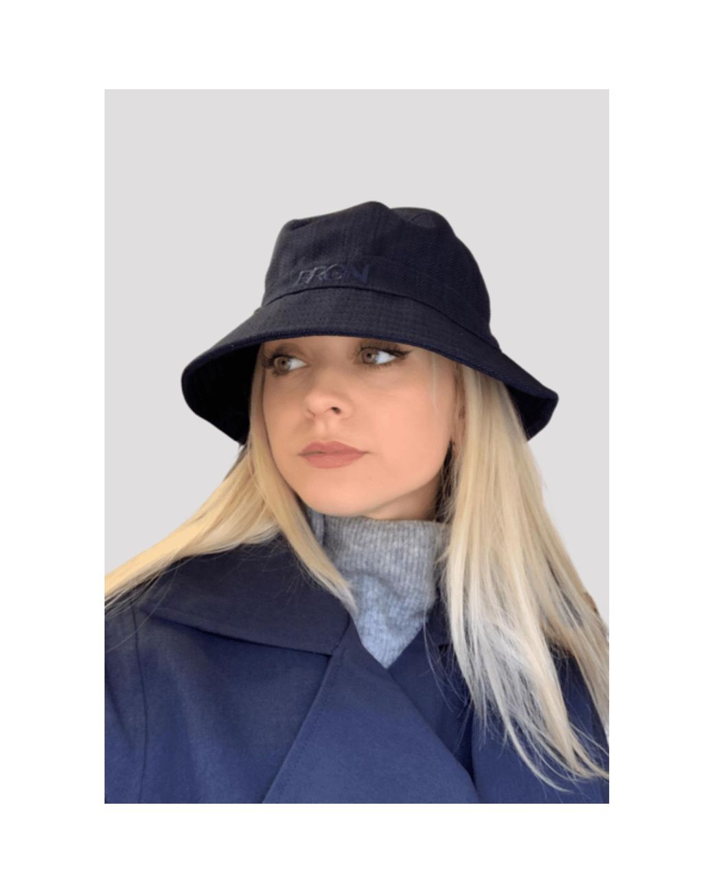 BRGN Bucket Hat Blue Tweed | Lyst